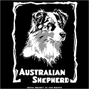 Australian Shepherd Woodcut (Merle)